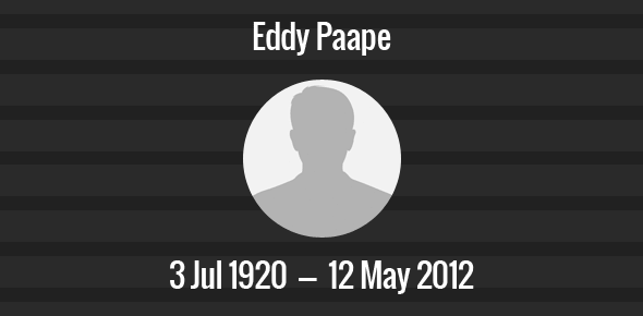 Eddy Paape cover image