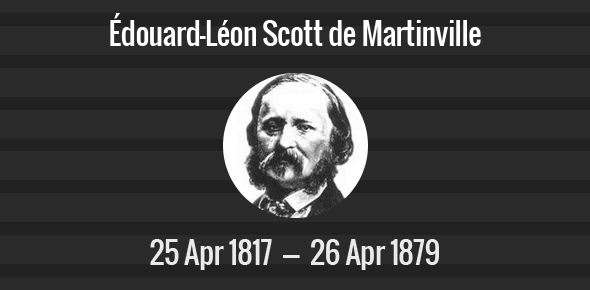 Édouard-Léon Scott de Martinville cover image