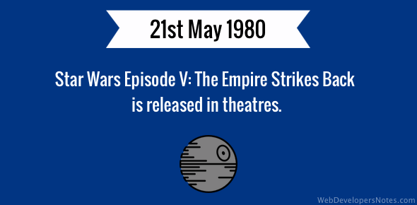 The Empire Strikes Back released in theaters