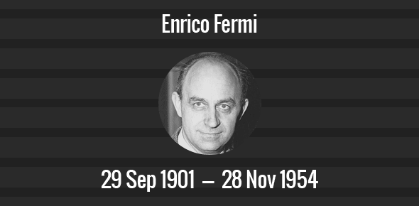 Enrico Fermi cover image