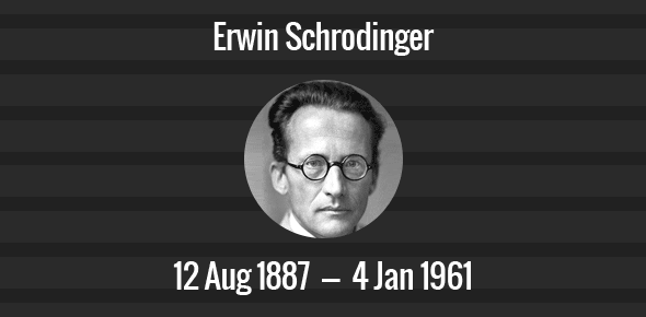 Erwin Schrodinger cover image