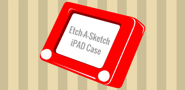 Etch-A-Sketch iPad case