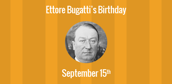 Ettore Bugatti cover image