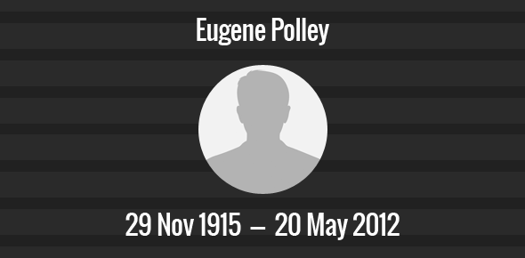 Eugene Polley Death Anniversary - 20 May 2012