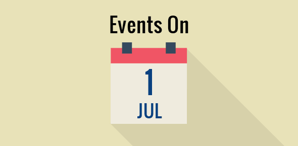 Events on 1 July cover image