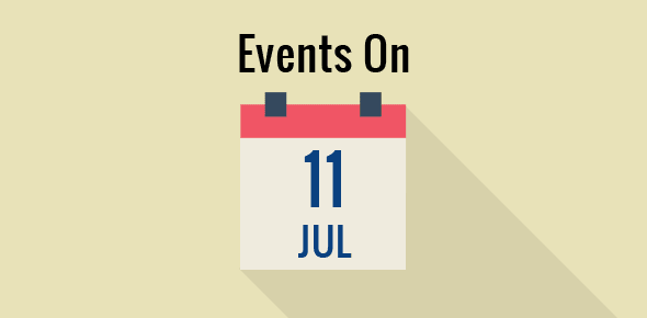 Events on 11 July cover image
