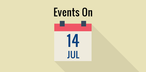 Events on 14 July cover image