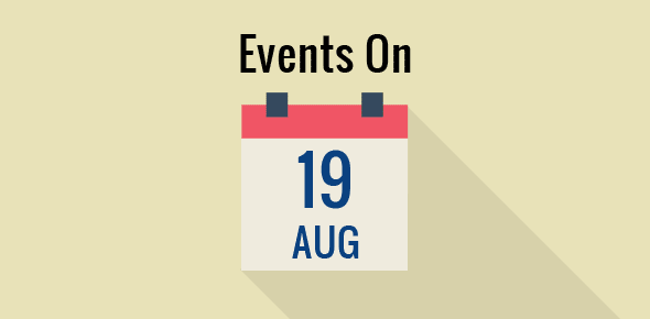 Events on 19 August