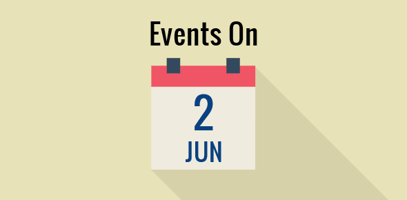 Events on 2 June cover image