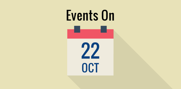 Events on 22 October