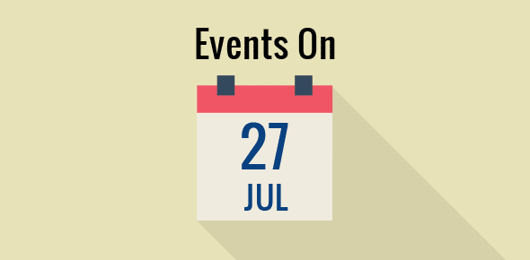 Events on 27 July