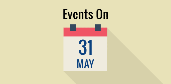 Events on 31 May cover image