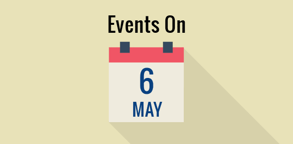 Events on 6 May cover image