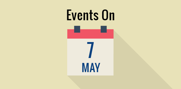 Events on 7 May cover image