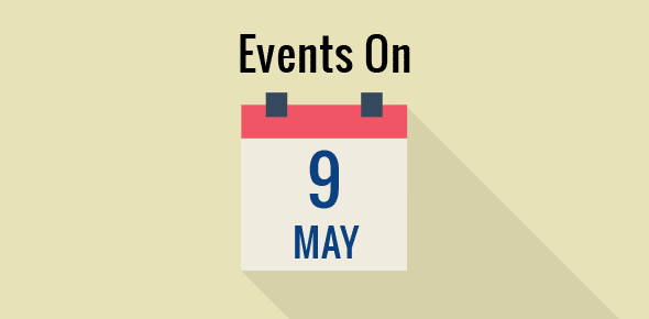Events on 9 May cover image