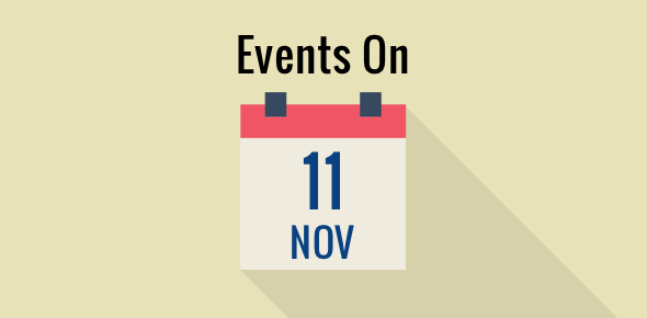 Events on 11 November cover image