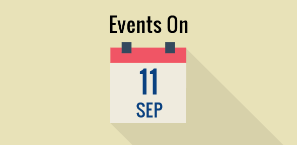 Events on 11 September cover image