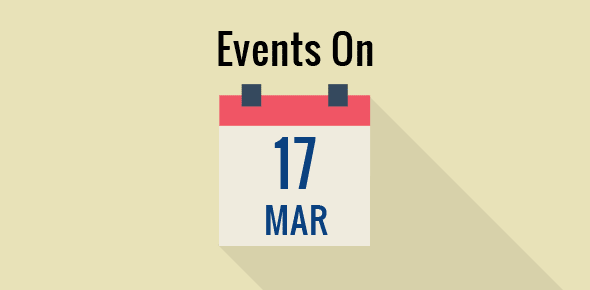 Events on 17 March cover image