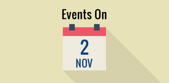Events on 2 November cover image