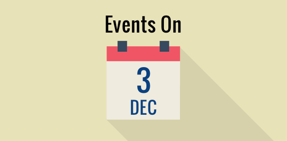 Events on 3 December