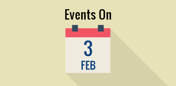 Events on 3 February