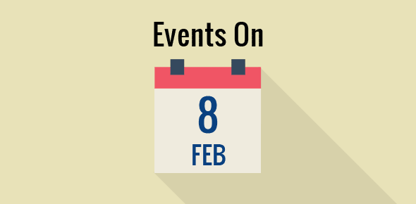 Events on 8 February cover image