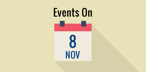 Events on 8 November cover image