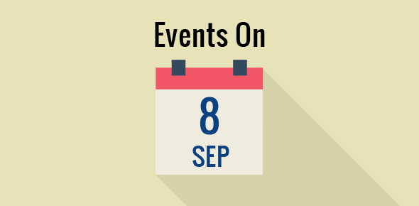 Events on 8 September cover image