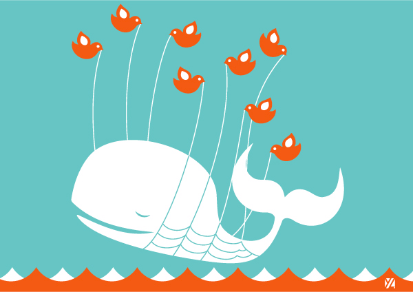 Fail Whale illustration created by designer Yiying Lu