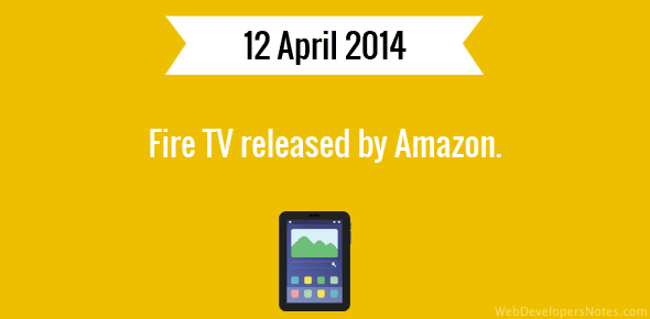 Fire TV released by Amazon cover image