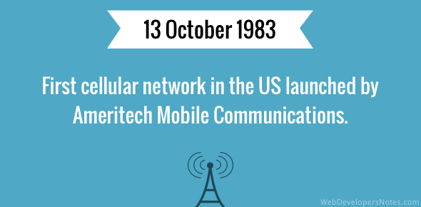 First cellular network in the US cover image