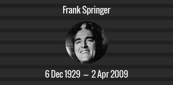 Frank Springer cover image