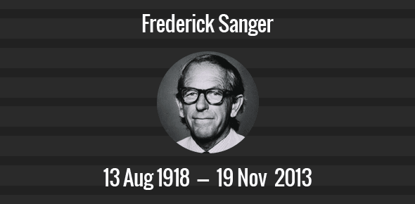 Frederick Sanger cover image