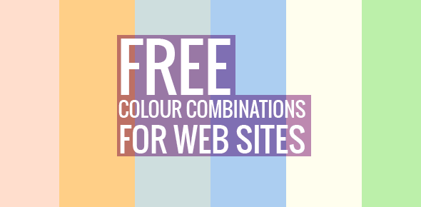 Free colour combinations for web sites cover image