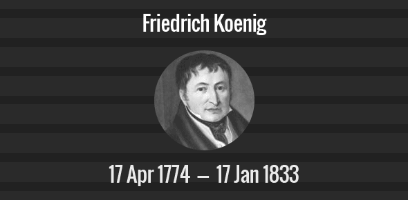Friedrich Koenig cover image