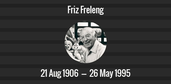 Friz Freleng Death Anniversary - 26 May 1995