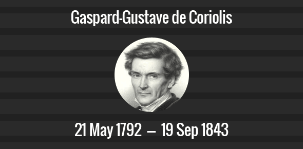 Gaspard-Gustave de Coriolis cover image