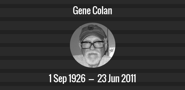 Gene Colan Death Anniversary - 23 June 2011