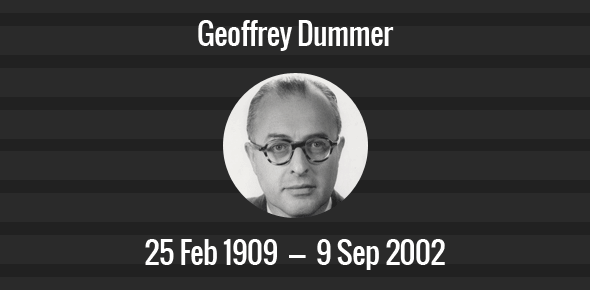 Geoffrey Dummer cover image