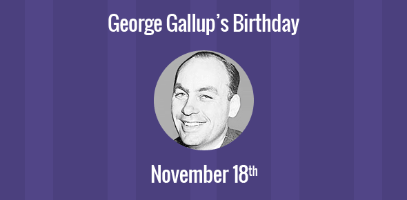 George Gallup cover image