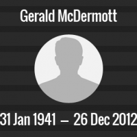 Gerald McDermott Death Anniversary - 26 December 2012