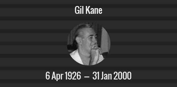 Gil Kane Death Anniversary - 31 January 2000