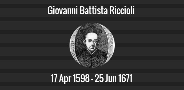 Giovanni Battista Riccioli cover image
