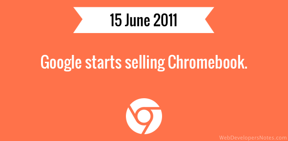 Google starts selling Chromebook cover image