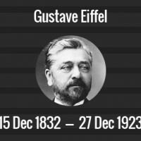 Gustave Eiffel Death Anniversary - 27 December 1923
