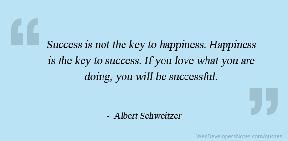 Happiness is the key to success cover image