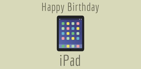 Happy Birthday iPad cover image