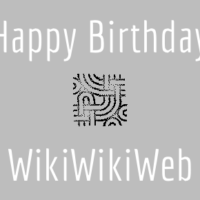 WikiWikiWeb - Happy Birthday - 25 March