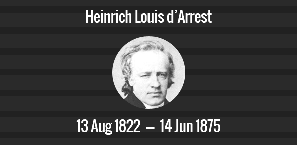 Heinrich Louis d’Arrest cover image