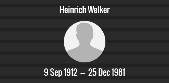 Heinrich Welker cover image